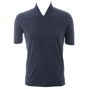 Blusa Ricardo Almeida Gola Transpassada Marinho