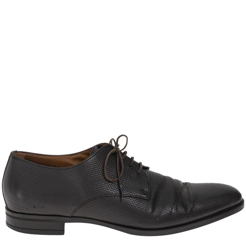 Sapato-Hugo-Boss-Texturizado-Marrom