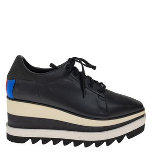 Tênis Stella McCartney Elyse Preto e Branco