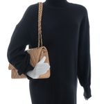Bolsa-Chanel-Double-Flap-Jumpo-Caviar-Bege