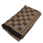 Cachecol-Gucci-Trico-Marrom-Mescla