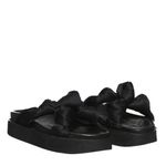 Sandalia-Ganni-Mid-Knotted-Preta