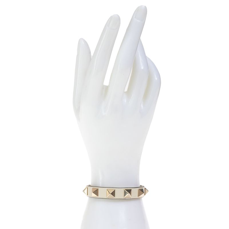 Pulseira-Valentino-Garavani-Studs-Branco