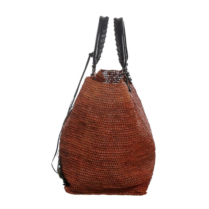 Bolsa-Balenciaga-Rafia-e-Couro-Bicolor-----