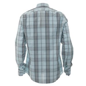 Camisa Ricardo Almeida Xadrez Azul