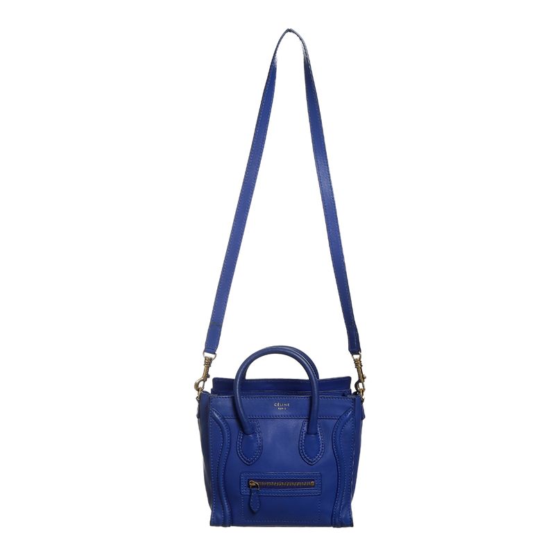 Bolsa-Celine-Luggage-Nano-Azul