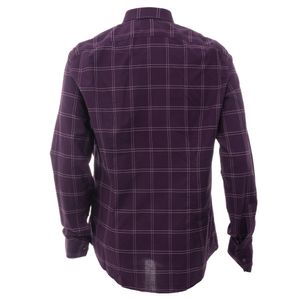 Camisa Ricardo Almeida Xadrez Roxa