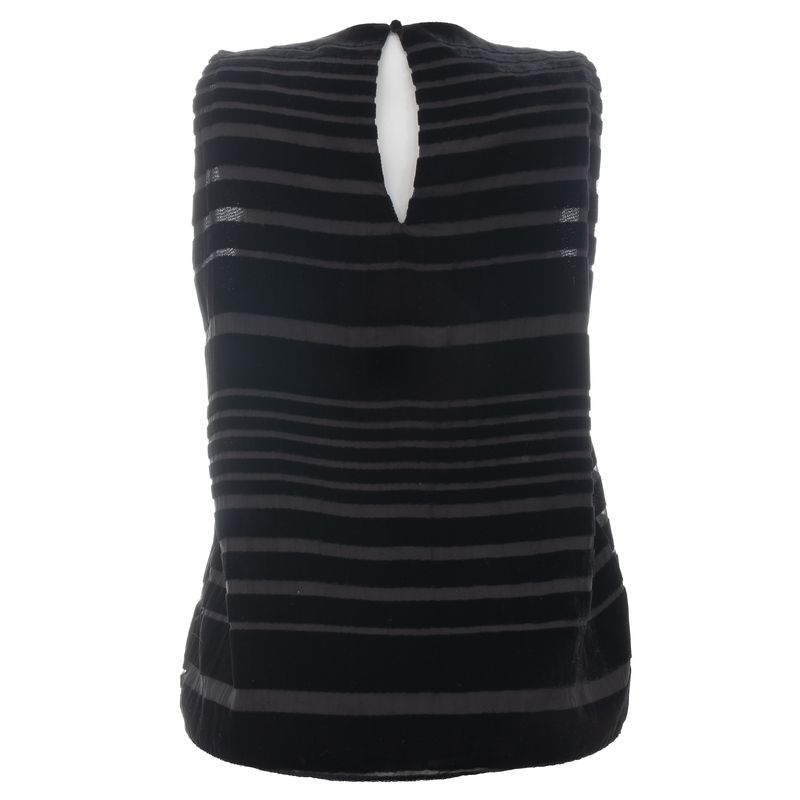 Blusa-Mixed-Listras-Veludo-Preto