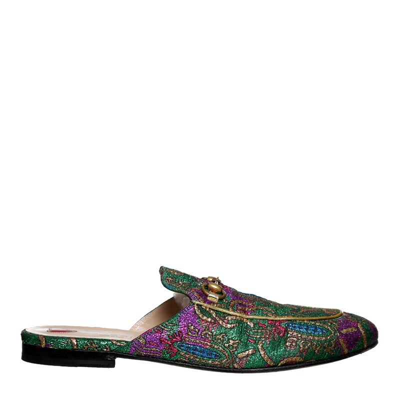 Sapato-Gucci-Mule-Princetown-Bordado-Colorido-