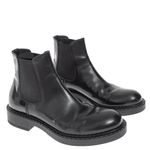 Bota-Prada-Chelsea-Couro-Preto