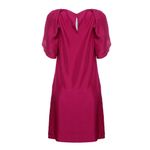 Vestido-Fendi-Seda-Magenta