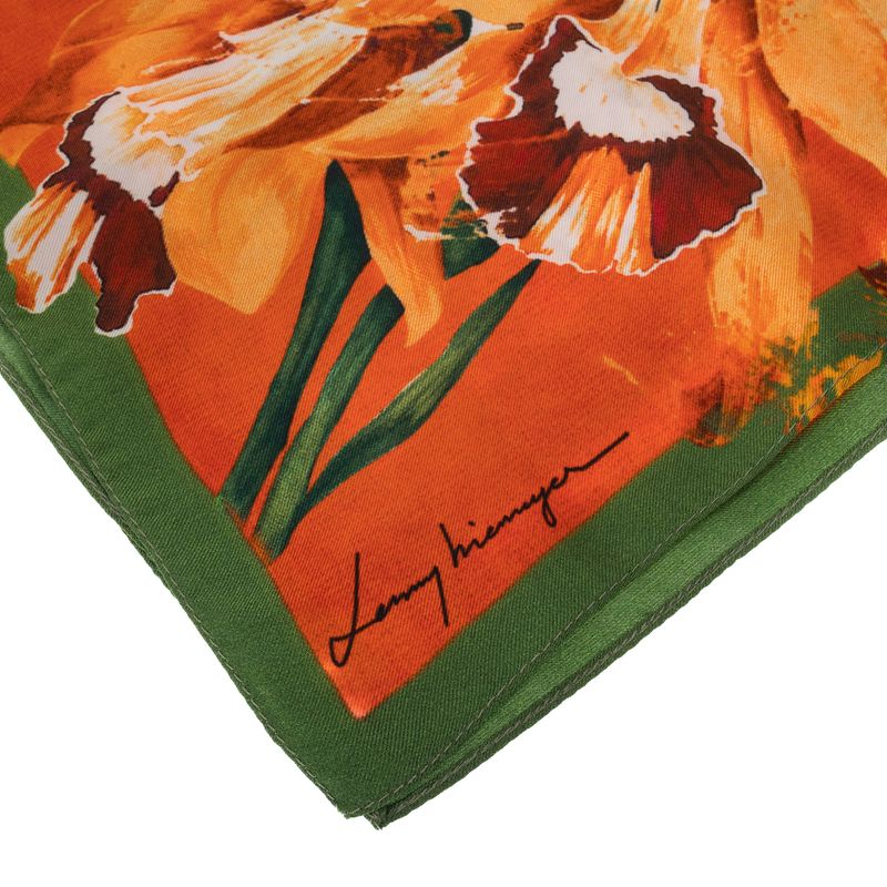 Lenco-Lenny-Niemeyer-Estampa-Flores-Laranja