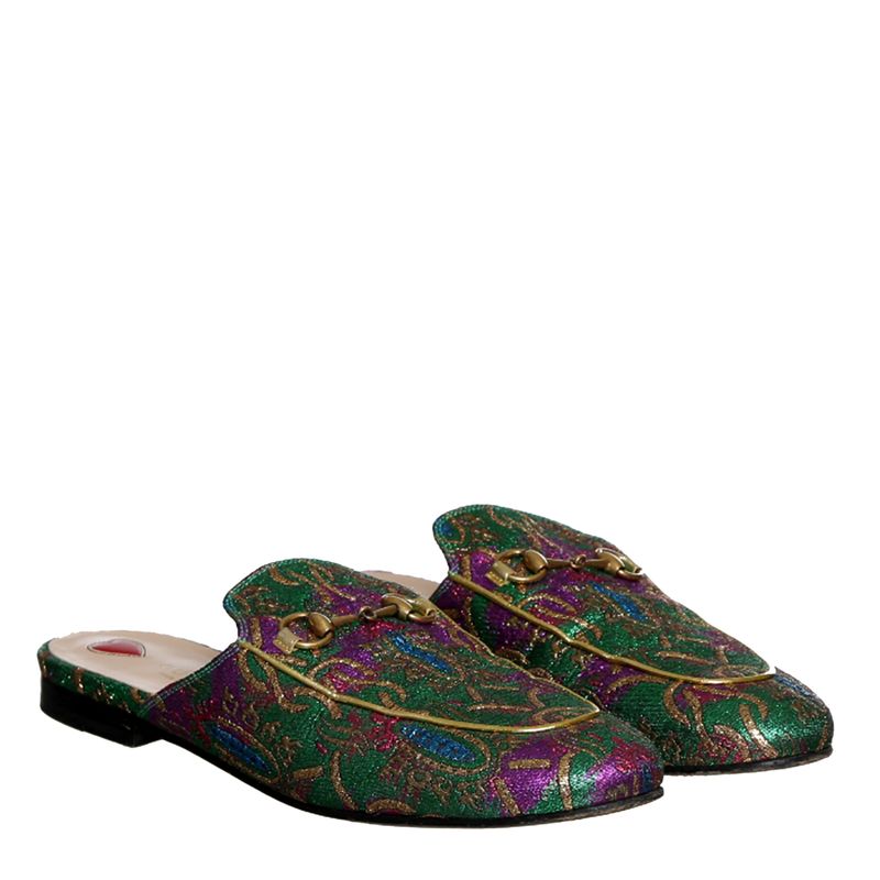 Sapato-Gucci-Mule-Princetown-Bordado-Colorido-