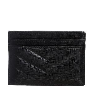 Porta Cartão Saint Laurent Monograma Preto