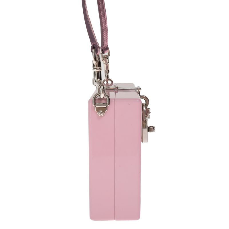 Bolsa-Dolce---Gabbana-Clutch-Floral-Rosa