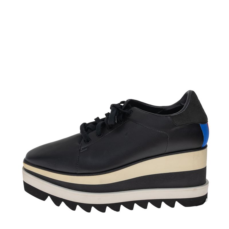 Tenis-Stella-McCartney-Elyse-Preto-e-Branco