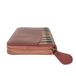 Carteira-Burberry-Couro-Rosa-Tecido-Housechek