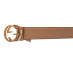 Cinto-Gucci-GG-Interlocking-Bege