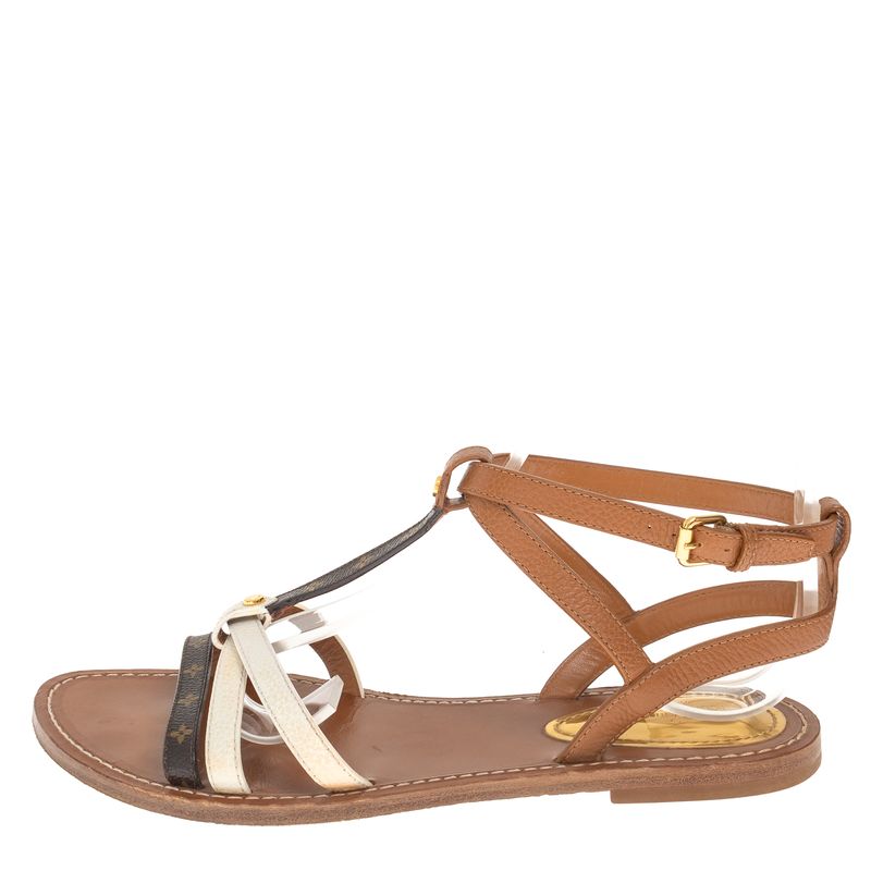 Sandalia-Louis-Vuitton-Rasteira-Blooming