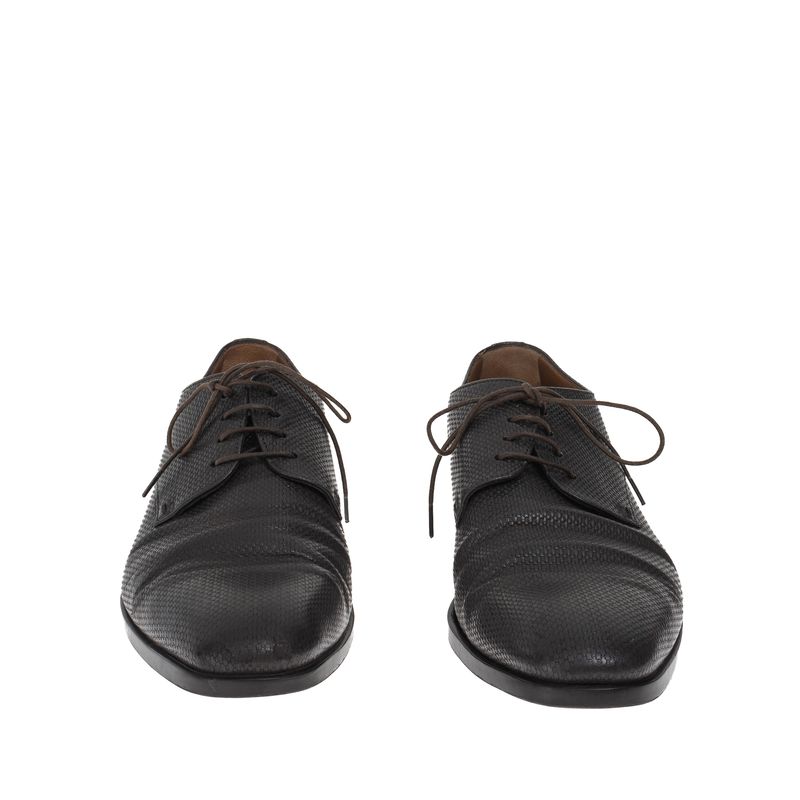 Sapato-Hugo-Boss-Texturizado-Marrom