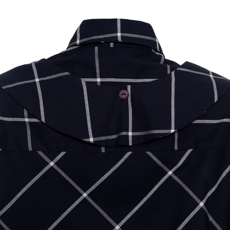 Camisa-Le-Soleil-d-ete-Xadrez-Azul-e-Branca