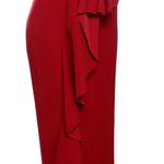 Vestido-Carolina-Herrera-Drapeado-Vermelho