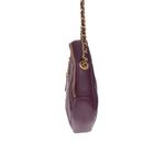 Bolsa-Chanel-Diamond-Lambskin-Roxo