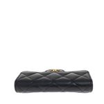 Porta-Cartao-Chanel-Lambskin-Preto