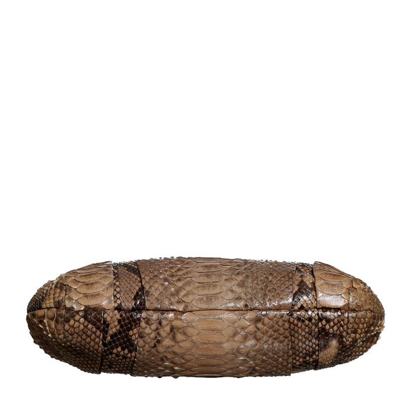 Clutch-NK-Couro-Exotico-Marrom