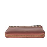 Carteira-Burberry-Couro-Rosa-Tecido-Housechek