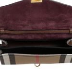 Bolsa-Burberry-Housechek-e-Couro-Marrom--