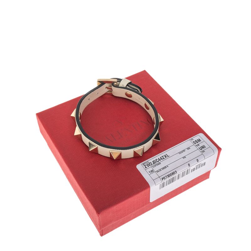 Pulseira-Valentino-Garavani-Studs-Branco