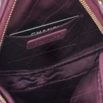 Bolsa-Chanel-Diamond-Lambskin-Roxo