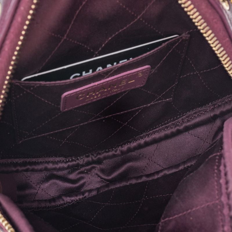 Bolsa-Chanel-Diamond-Lambskin-Roxo