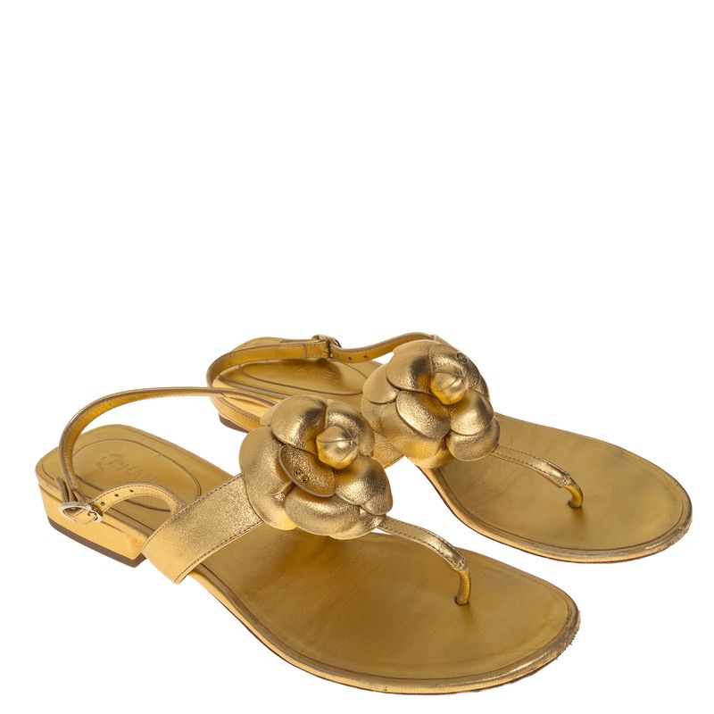 77922-Sandalia-Chanel-Camelia-Dourada-2