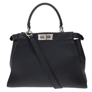 Bolsa Fendi Peekaboo Selleria Preta