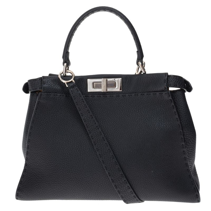 Bolsa-Fendi-Peekaboo-Selleria-Preta