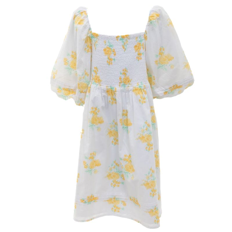 Vestido-Janie-and-Jack-Infantil-Floral-Amarelo-e-Branco