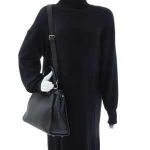 Bolsa Fendi Peekaboo Selleria Preta