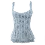 Blusa-Croche-Seda-Azul