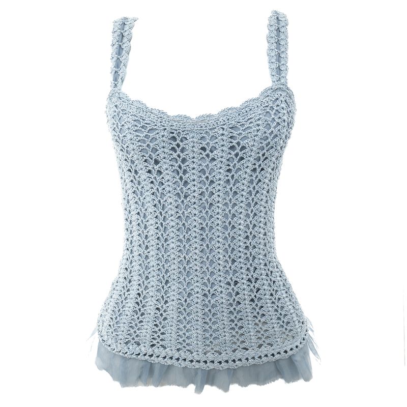 Blusa-Croche-Seda-Azul