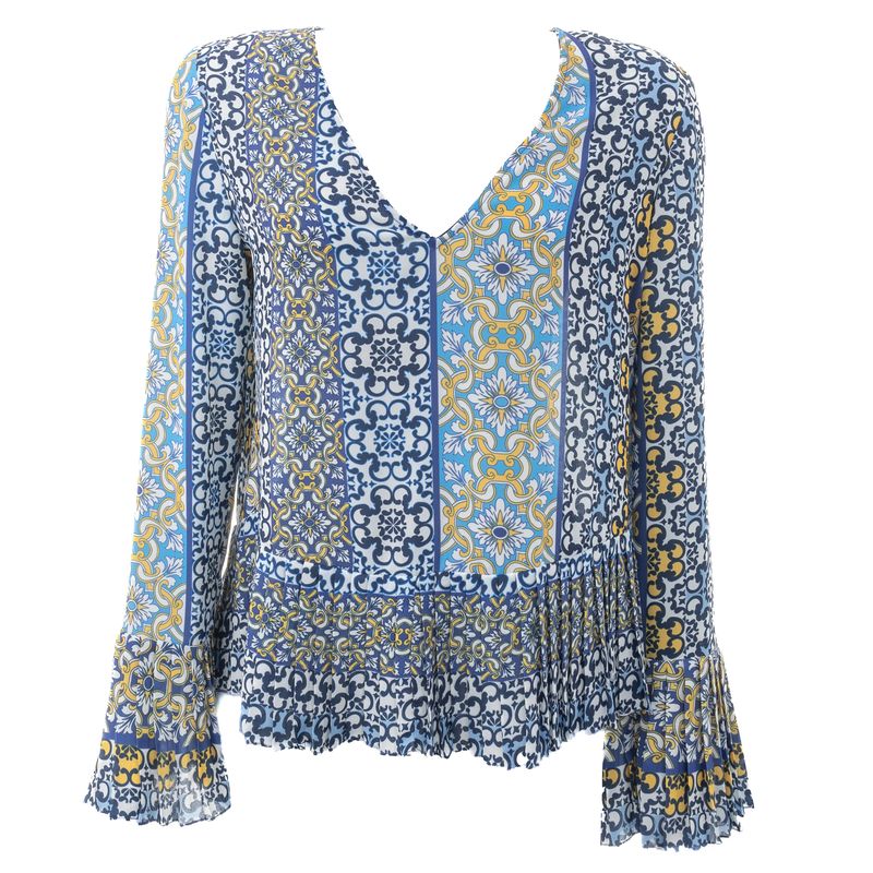 Blusa-Bobo-Estampada-Azul-e-Amarelo