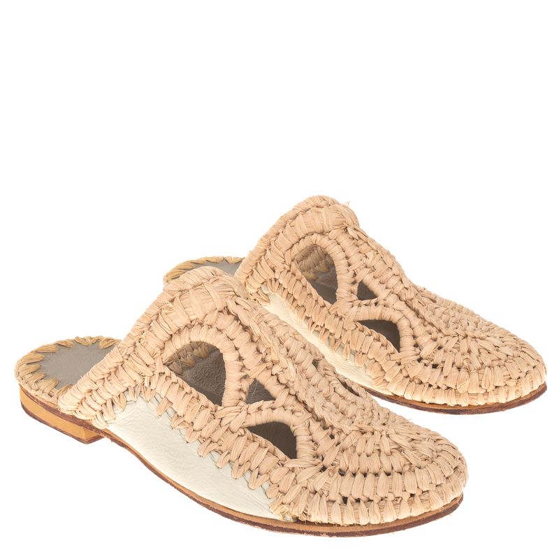 Mule-Rafia-e-Couro-Creme