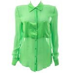 Camisa-Carina-Duek-Seda-Verde