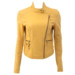 Jaqueta-Carina-Duek-Couro-Amarelo