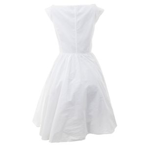 Vestido Prada Algodão Branco