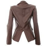 Blazer-Couro-Marrom