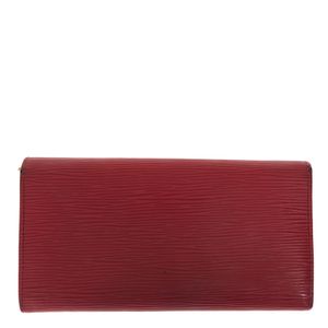 Carteira Louis Vuitton Epi Vermelha