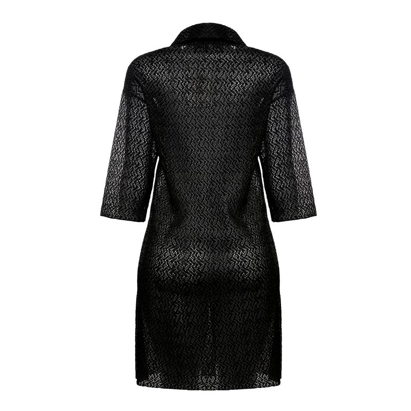 Sobretudo-Christian-Dior-Tela-Preto-
