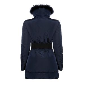 Casaco Moncler Pelos Azul Marinho